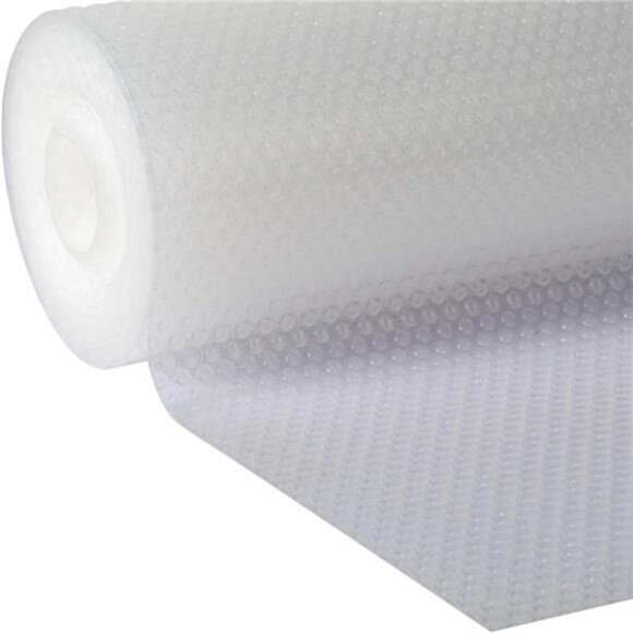 Clear Classic Shelf Liner - Durable Non Adhesive Fridge Liner - Easy to Install - Picture 2 of 7